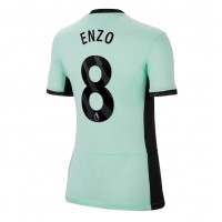 Koszulka piłkarska Chelsea Enzo Fernandez #8 Strój Trzeci dla kobiety 2023-24 tanio Krótki Rękaw